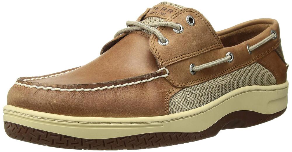 Sperry Men's Billfish 3-Eye Boat Shoe, Dark Tan, 13